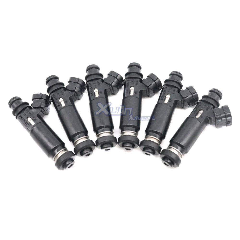 ya 1 8.5.1 195500-4370 6 x Fuel Injectors Nozzle for Montero Pajero 3.8 V6 03-06