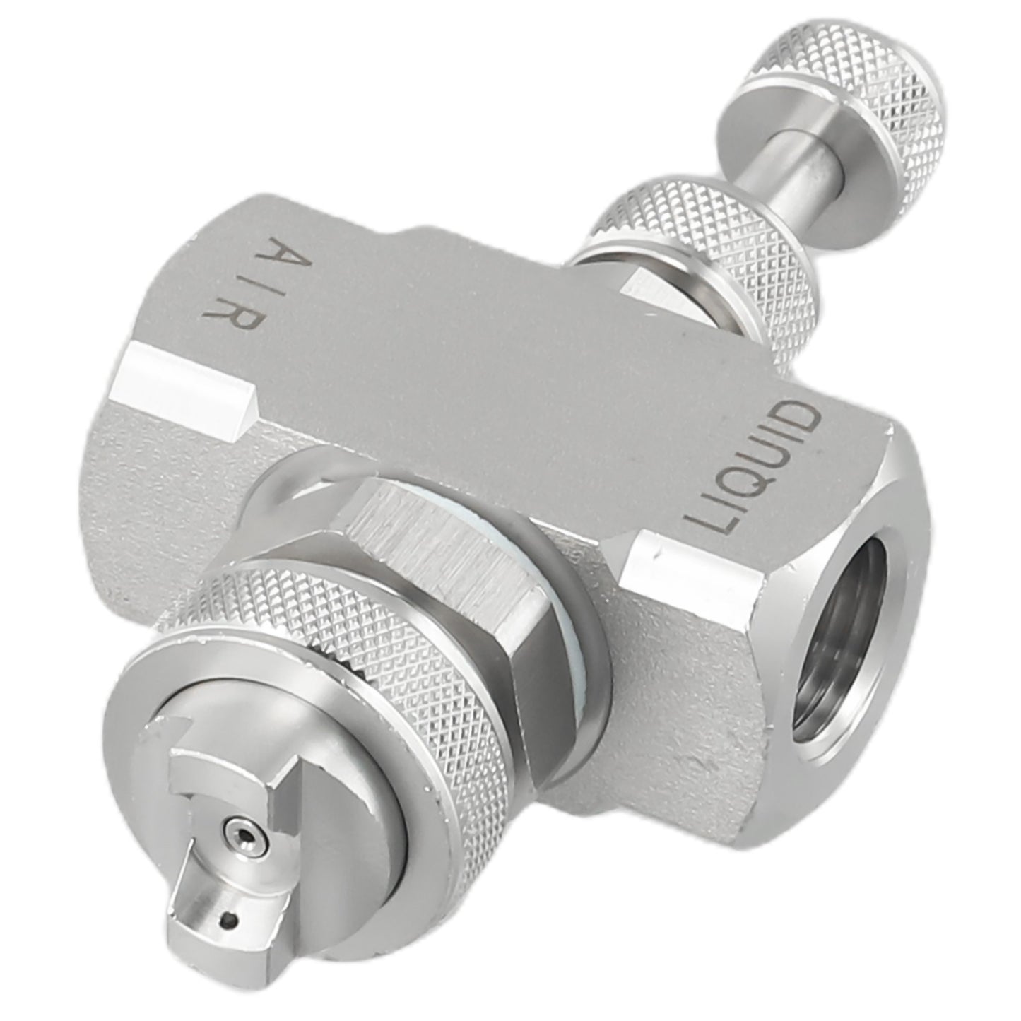 ya 17 Air Atomizing Nozzle 1/4BSPT Misting Low Pressure Mix Type Spray Tip Nozzles New