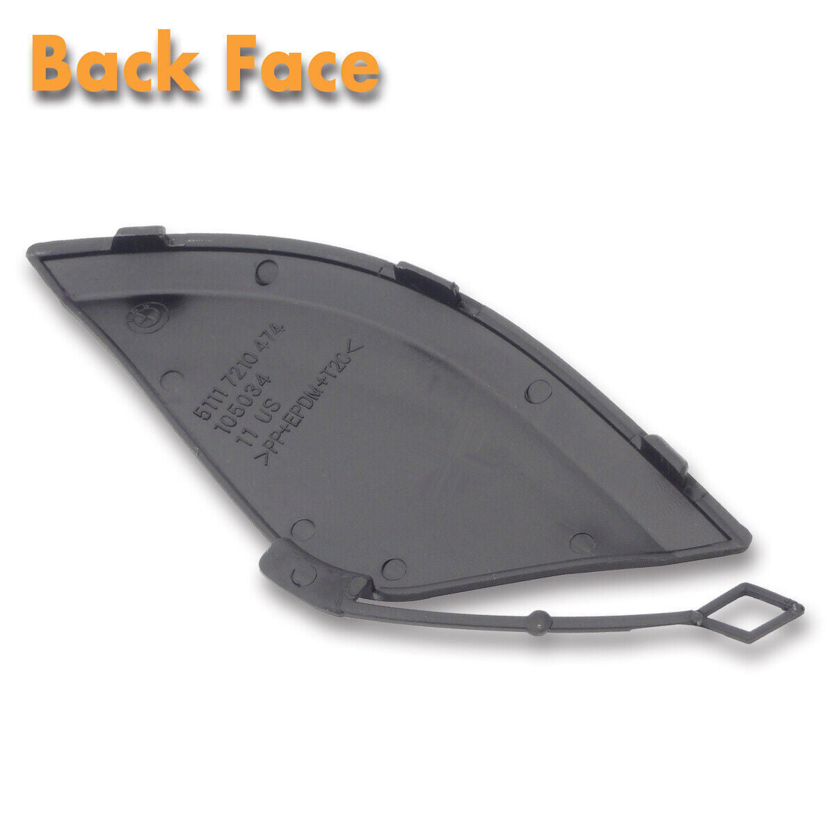 ya 5 8.7 1Pcs Front Bumper Tow Hook Eye Cover Cap 51117210474 for BMW F25 X3 2011-2014