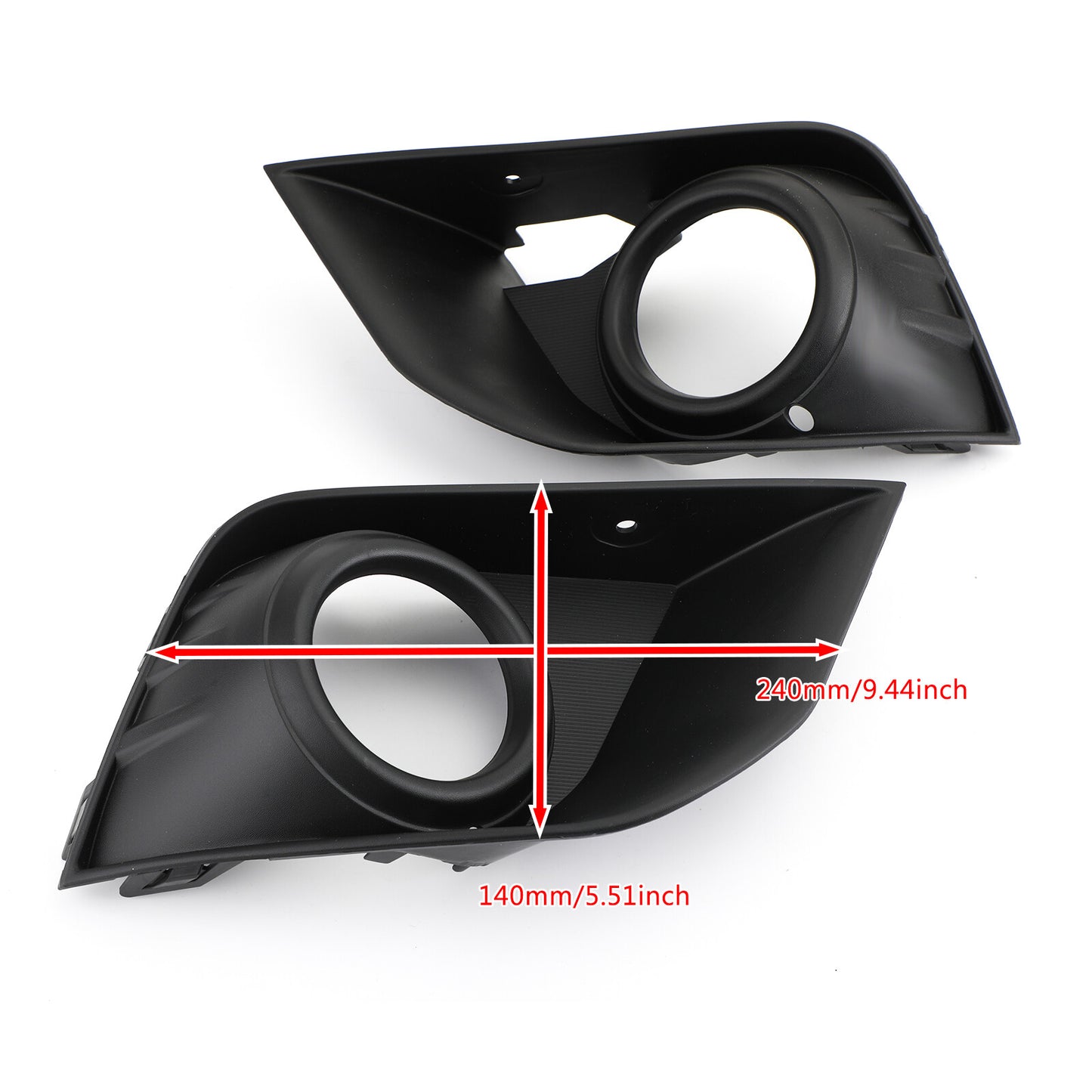 ya 1 8.5.3 Front Bumper Fog Light Kit For Outlander Sport ASX RVR 2016-2018 BLK