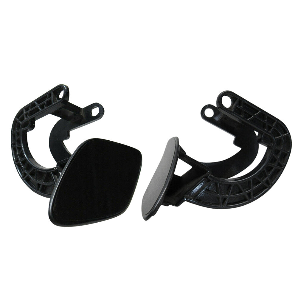 ya 27 6.18.2 Pair Front Headlight Washer Nozzle Cover Unpainted Fit For GLK Class 2013-2015