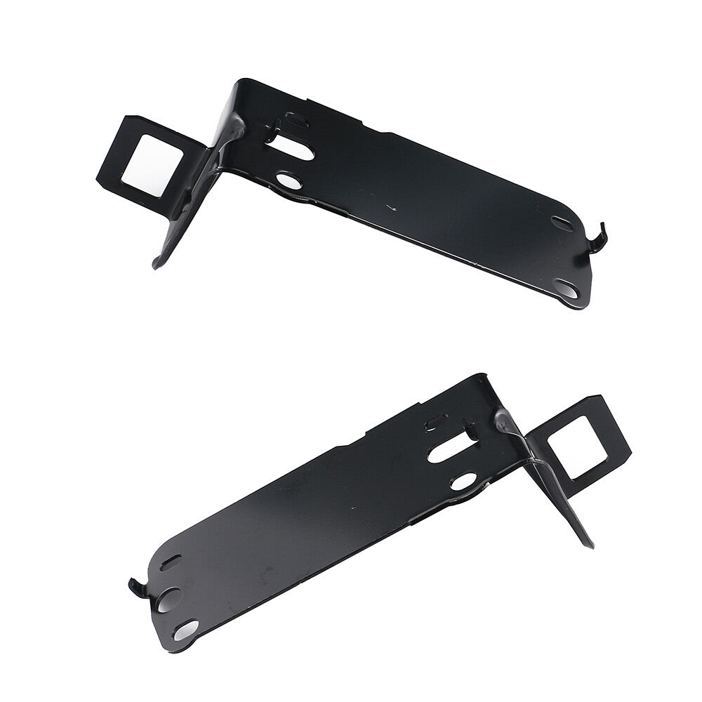 ya 27 6.21 1Pair Front Bumper Core Radiator Mounting Bracket for BMW 128i 135i 328i 335i M3