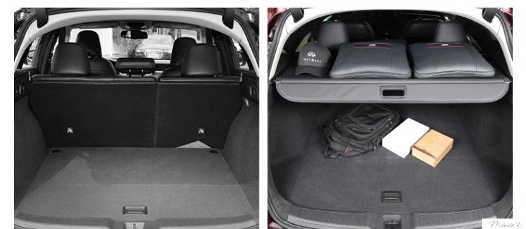 ya 5 8.7 for Infiniti QX50 2020-2021 Rear Trunk Security Cargo Luggage Security Cover