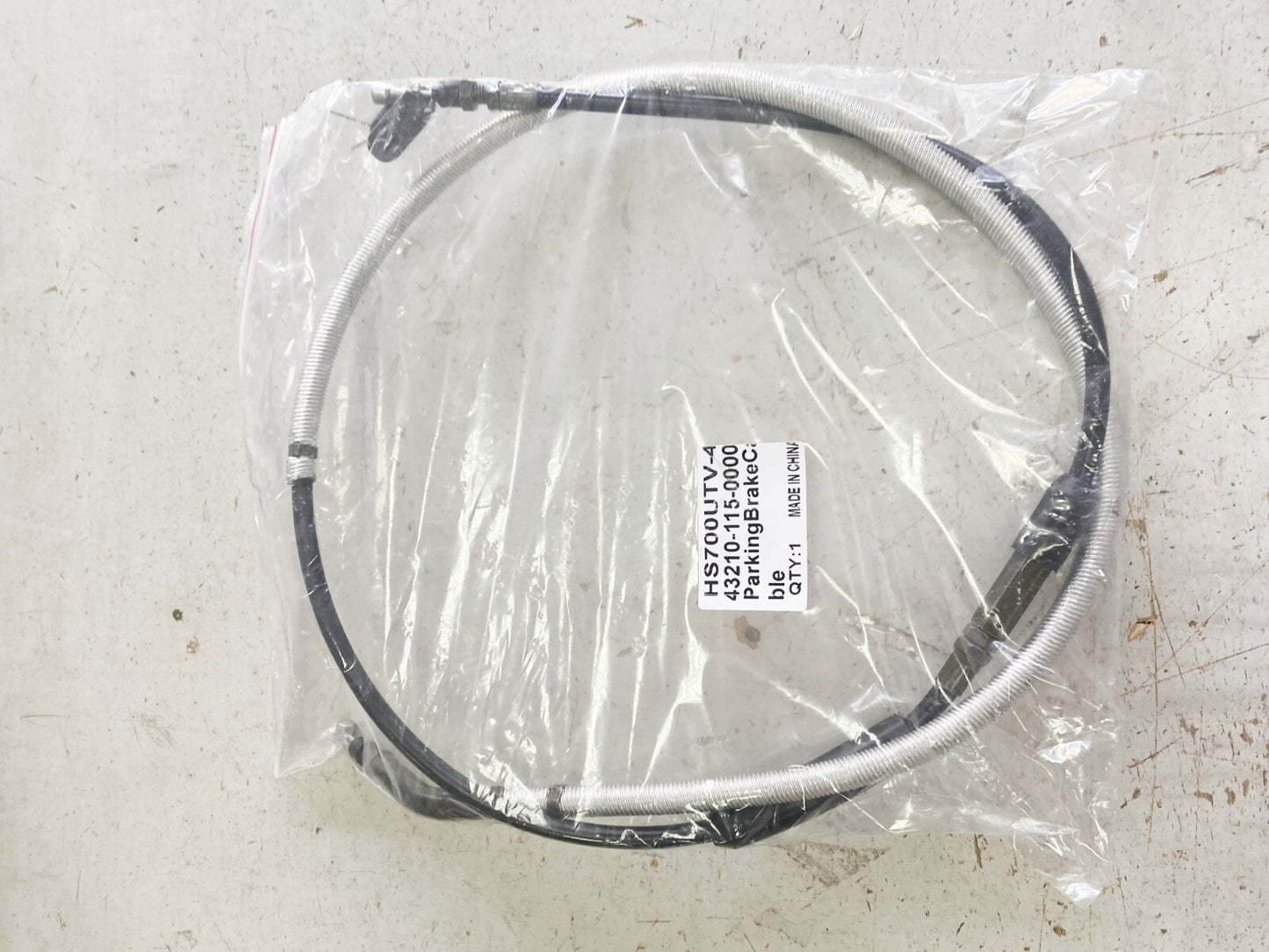 ya 27 7.2 Parking Brake Cable Fits UTV-4 700 500 HiSun Bucket for Seat MSU YS HS Massimo Qlink