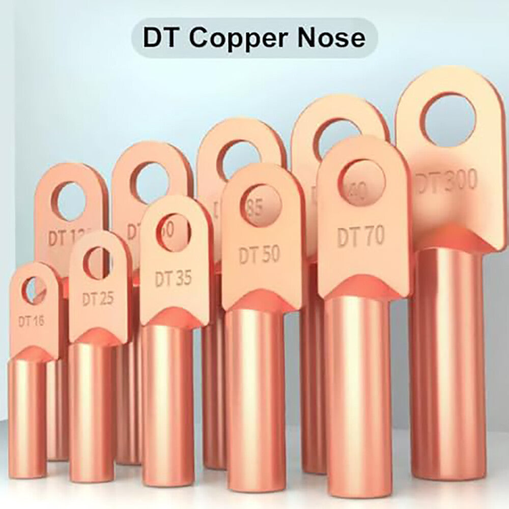 Copper Tube Battery Cable Terminals, Cable Crimping Welding Terminals, Dt Series