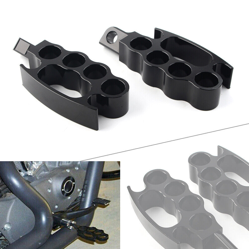 ya 11 6.8 Floor Board Controls Foot Peg Fit for Harley Softail Dyna Sportster Touring TU2