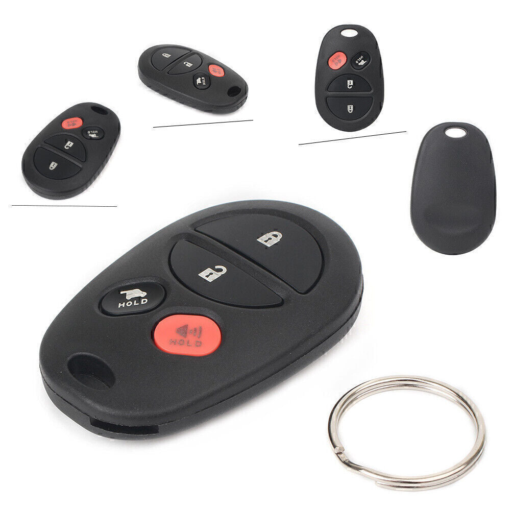ya 10 5.28 1X Replacement Car Remote Entry Key Fob Fit for Toyota Highlander Sequoia Gq43vt20t