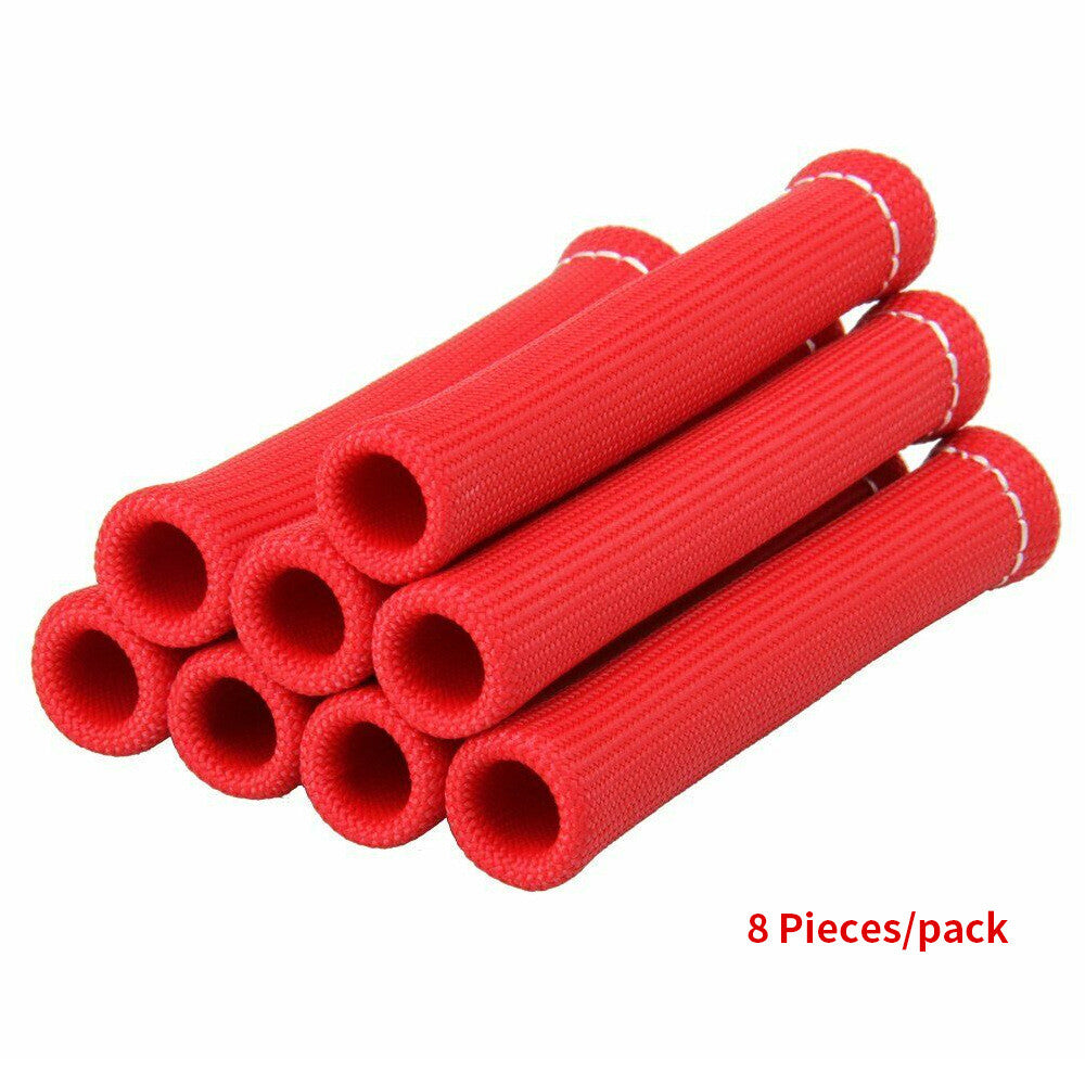 ya 5 8.7 Car 2500¡ã Spark Plug Wire Boots Heat Shield Protector Sleeve Cover fit for SBC
