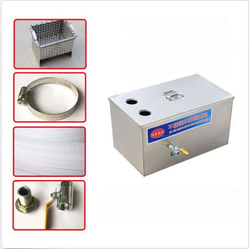 Stainless Steel Grease Trap Interceptor for Restaurant Kitchen Wastewater B