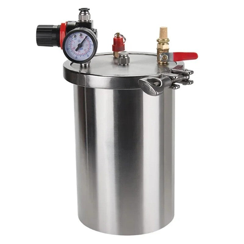 ya 26 2L Dispenser Pressure Tank 304 Stainless Steel Glue Storage Tank Pressure Valve