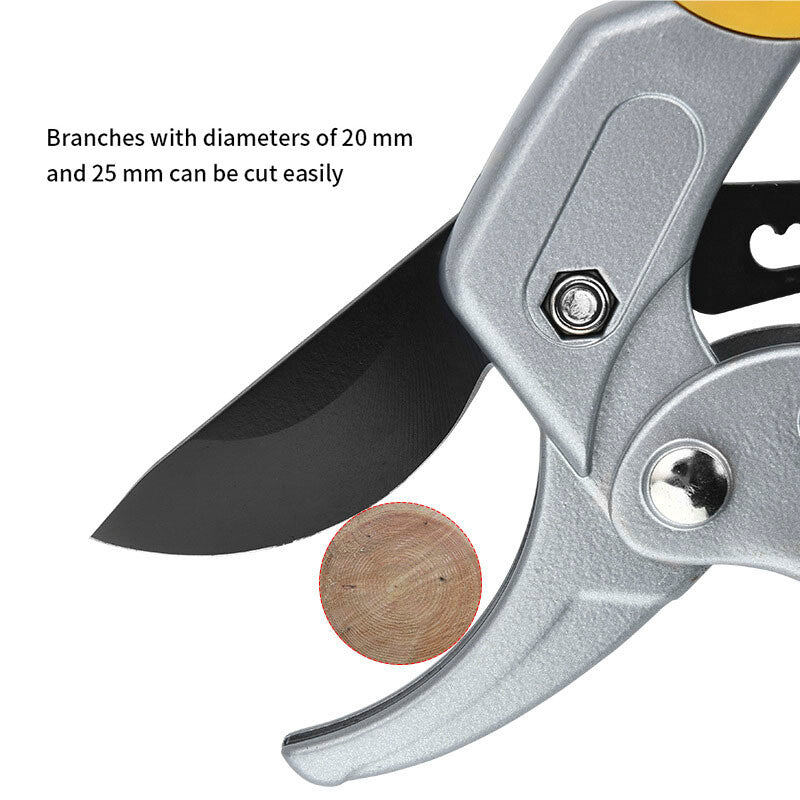 ya 25 Garden Pruning Shear High Carbon Steel Scissors Gardening Plant Scissor Tools