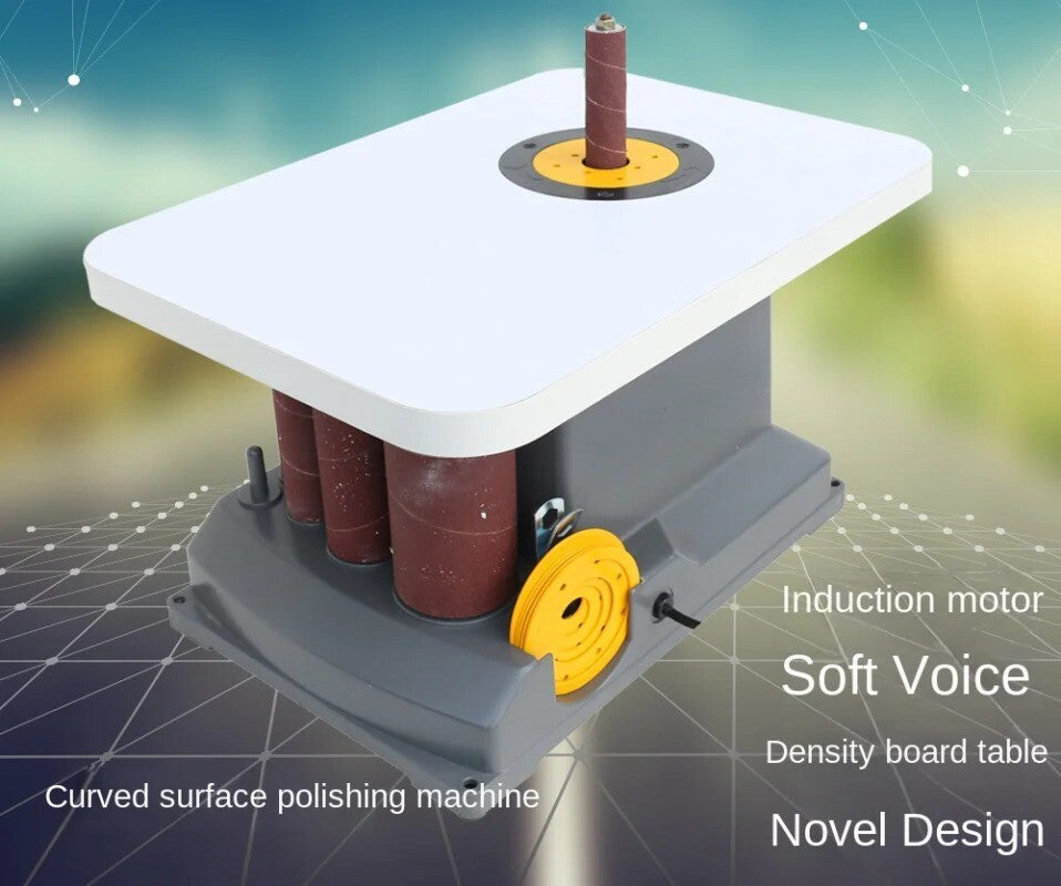 ya 17 Shaft Sand Machine Special-Shaped Polishing Sand Column Machine Curved Surface