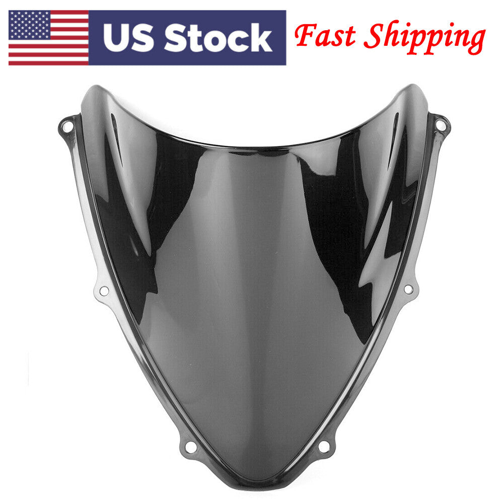 ya 4 6.21 Motorcycle Black Front Windscreen Windshield for Suzuki 2006-07 GSXR600 GSXR750