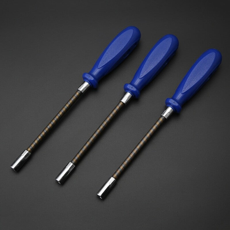 ya 26 Socket Screwdriver Non-slip Flexible Screwdriver Hand Tools Multifunctio l 7mm