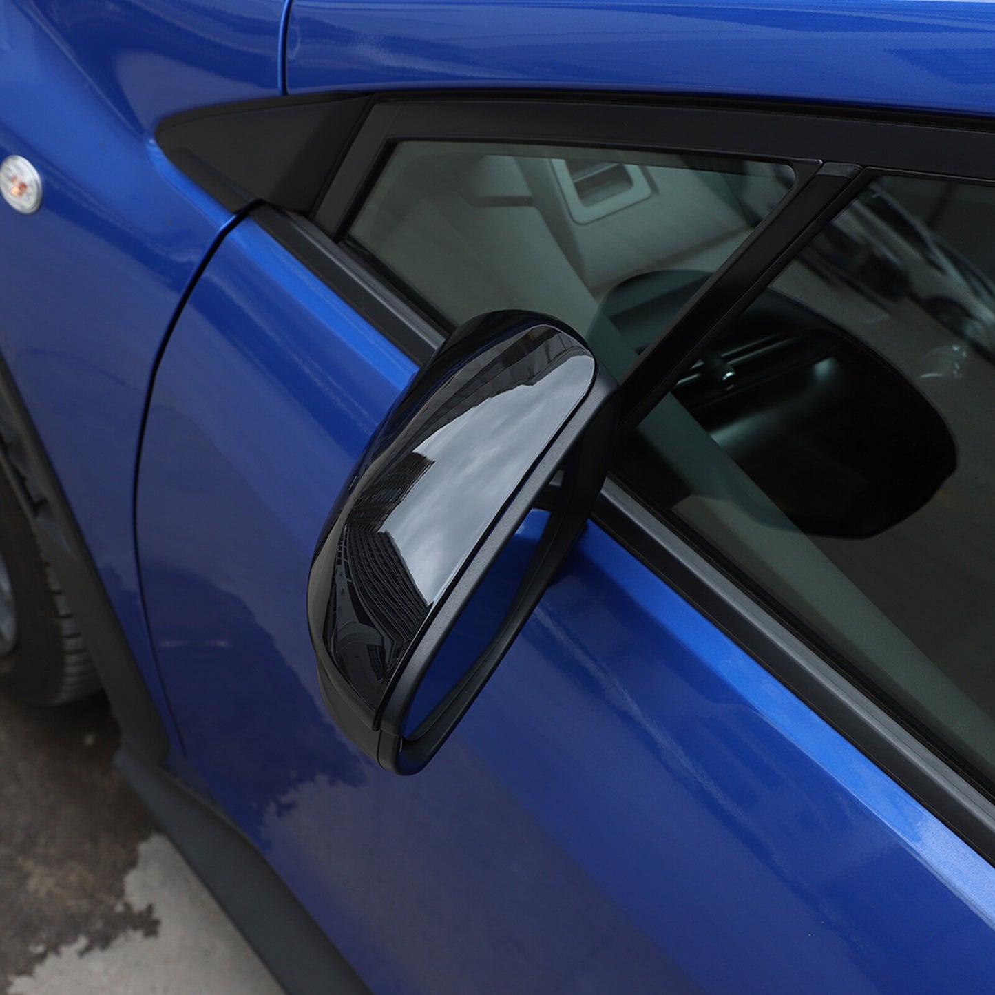 ya 5 8.7 Glossy Black ABS Car Exterior Mirror Cover for Subaru WRX 2021 - 2023 USA