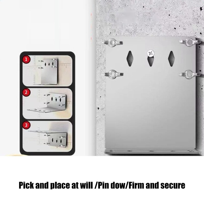 ya 17 Steel Level Brackets Level Supporting Tool for Horizontal Vertical Alignment