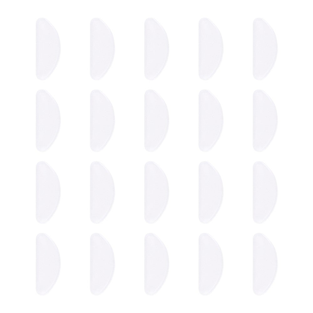 ya 2 7.14 25 Pairs Non-Slip Nose Pads Anti-slip Eyeglass Eyeglasses Holder for