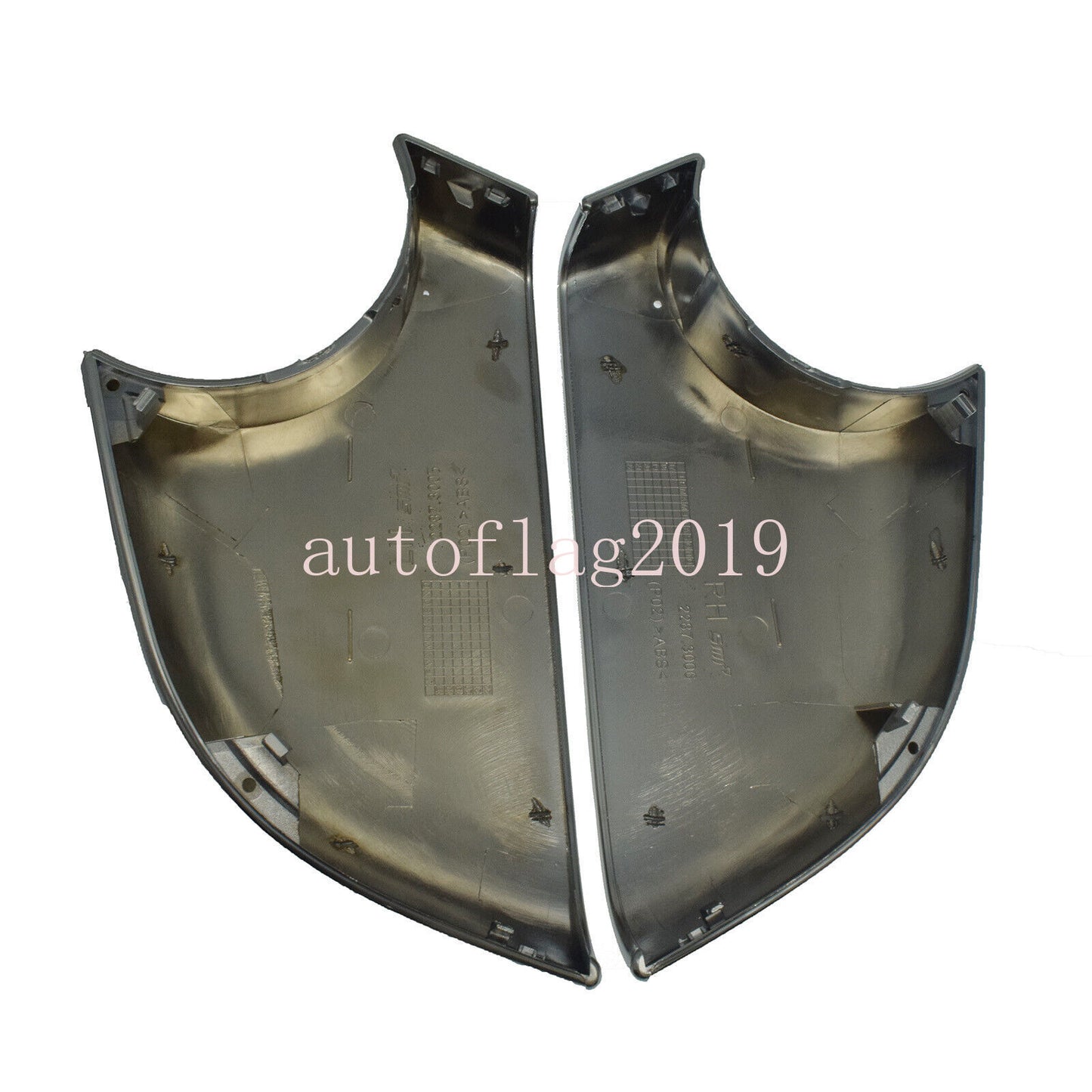 ya 1 8.5.2 for Model 3 2017 - 2022 Left and right mirror glass cover chrome plated one pair