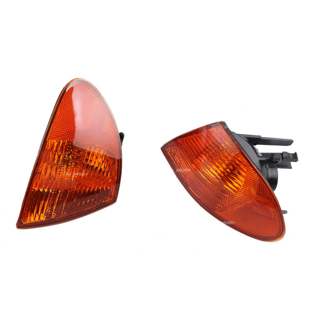 ya 3 6.25.3 2x Parking Signal Indicator Corner Light Amber for BMW 3 Series E46 99-01 Sedan