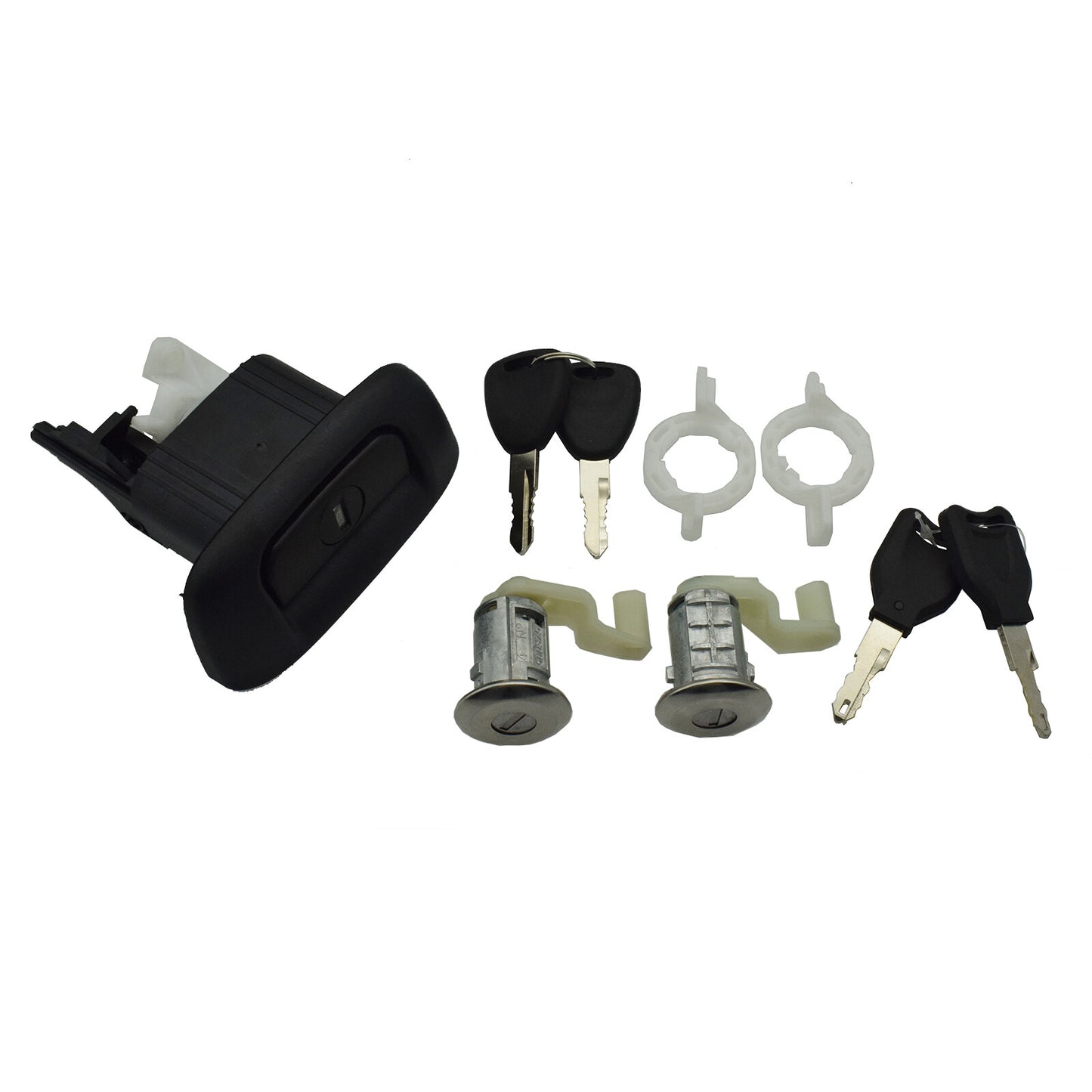 ya 5 8.7 Tailgate boot lock and lock cylinder kit for Renault Thalia I Clio 1998 - 2010