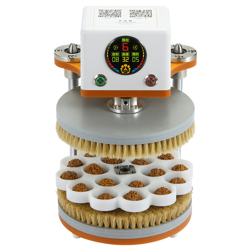 ya 26 7.28.3 Automatic Bead Bead Machine Bead Polishing Machine Walnut Wood Polishing Machinea