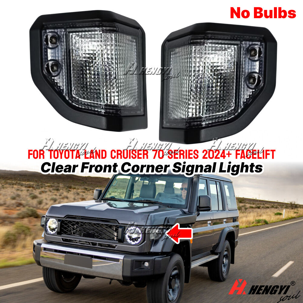 ya 1 7.4 for for Toyota for Land Cruiser 70 Series 24-25 Clear Front Corner Signal Parking Light