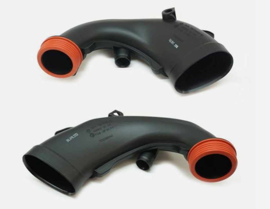 ya 1 7.1 Set of 2Rear Engine Air Intake Hoses for BMW E70 E71 F02 F06 F07 F12 13717577451