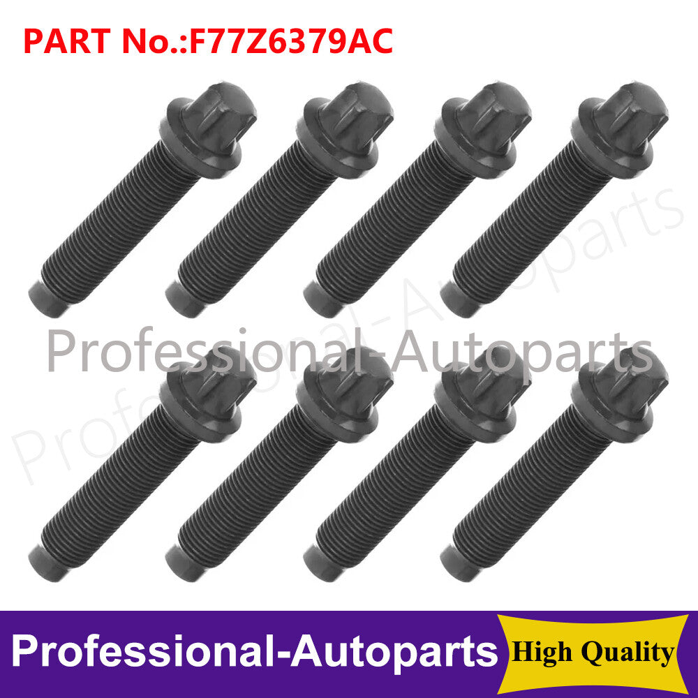 ya 27 7.14 8-Piece Flywheel Bolt Hex Head Fits Ranger for Mustang Explorer F77Z6379AC