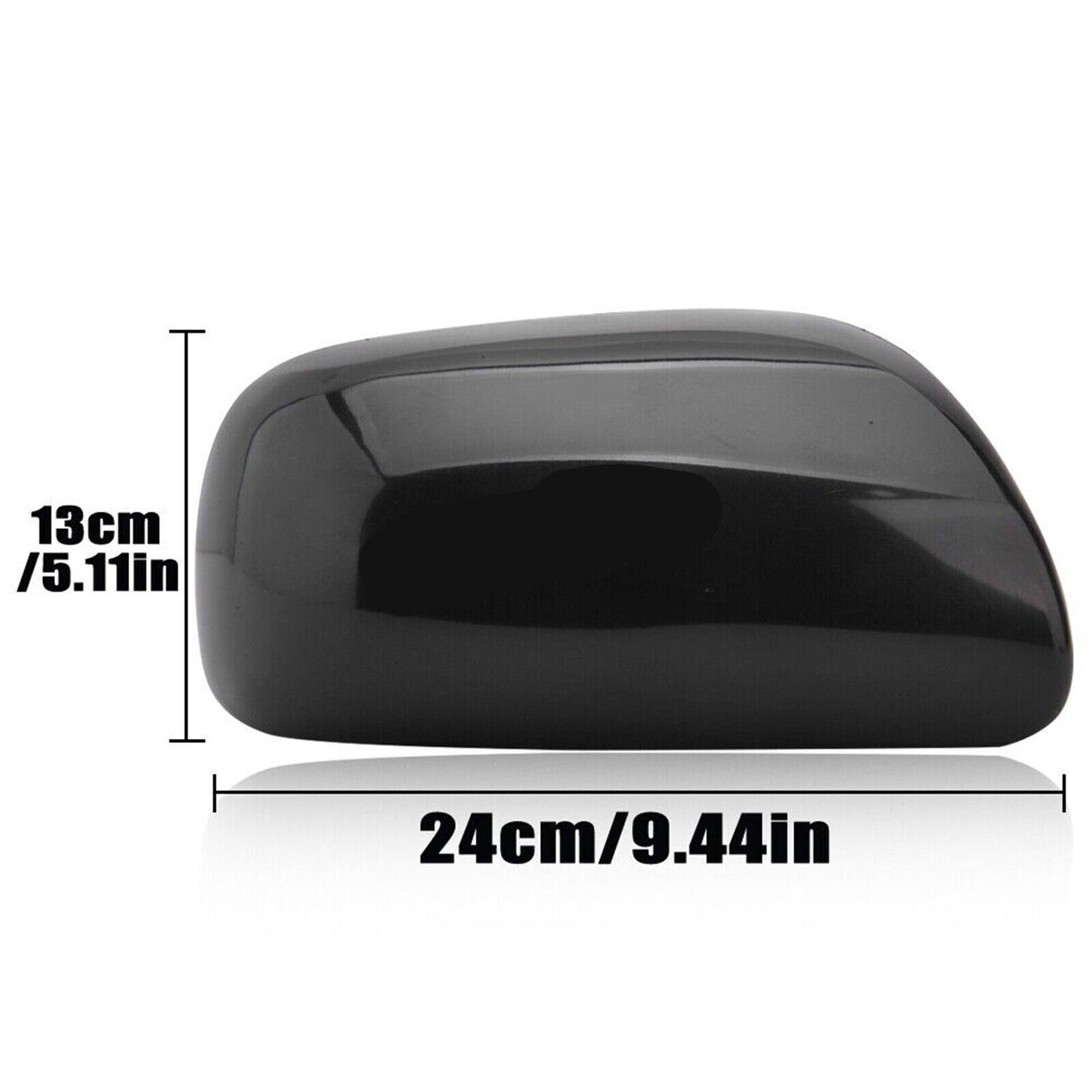 ya 1 8.5.1 Side mirror cover for 07-11 Yaris 04-09 Prius black driver left side