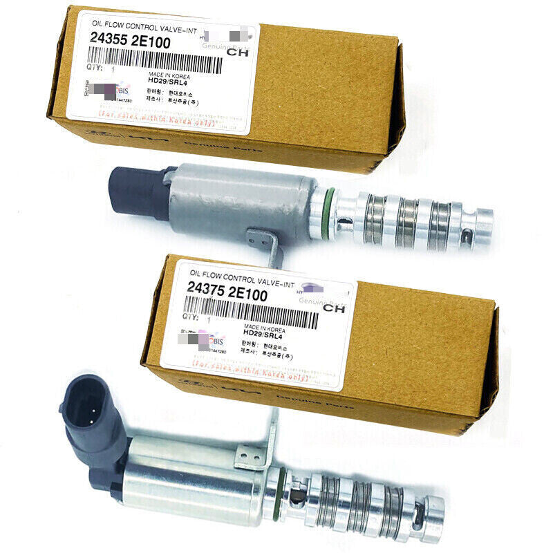ya 5 6.15 2-Pack for Hyundai for Kia Intake and Variable Timing Solenoid Valve VVT Actuator