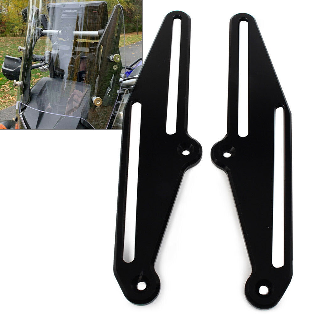 ya 4 6.21 Windshield Bracket Adjuster for Yamaha TENERE 700 Tenere700 2019-2021 Black cl