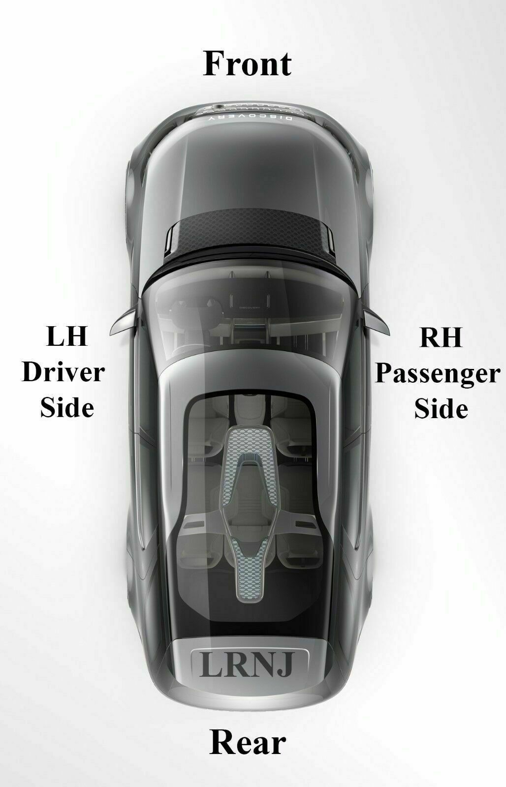 ya 1 8.5.3 left hand mirror glass for Land Rover LR2 / LR3 for Range Rover Sport LR017070