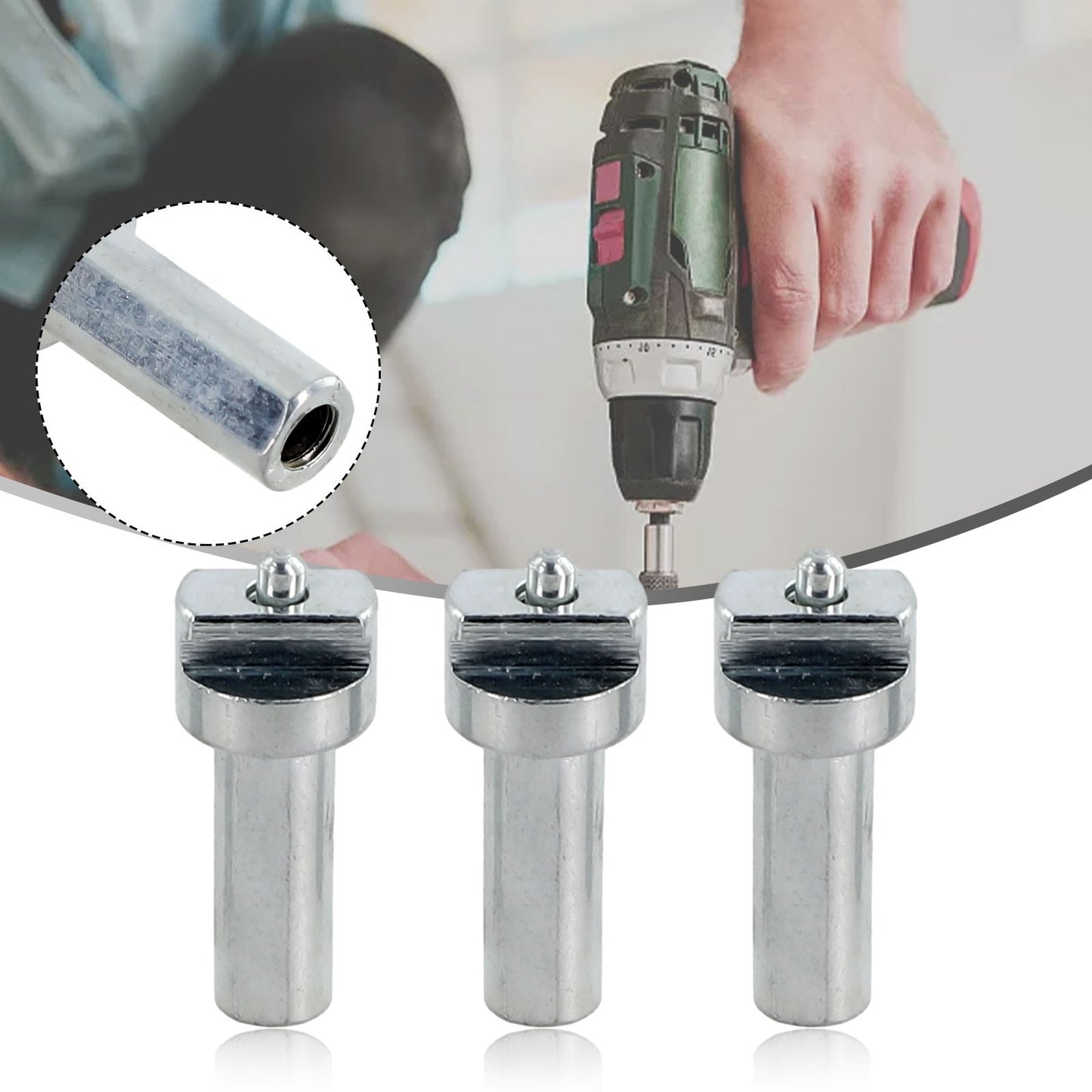 ya 25 Versatile Electric Drill Pipe Dredge Cleaner Connector for Sewer Cleaning