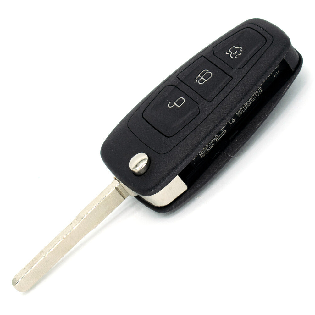 ya 5 8.7 for Ford Focus Transit Fiesta Keyless Car Flip Remote Key Fob Transmitter Uncut