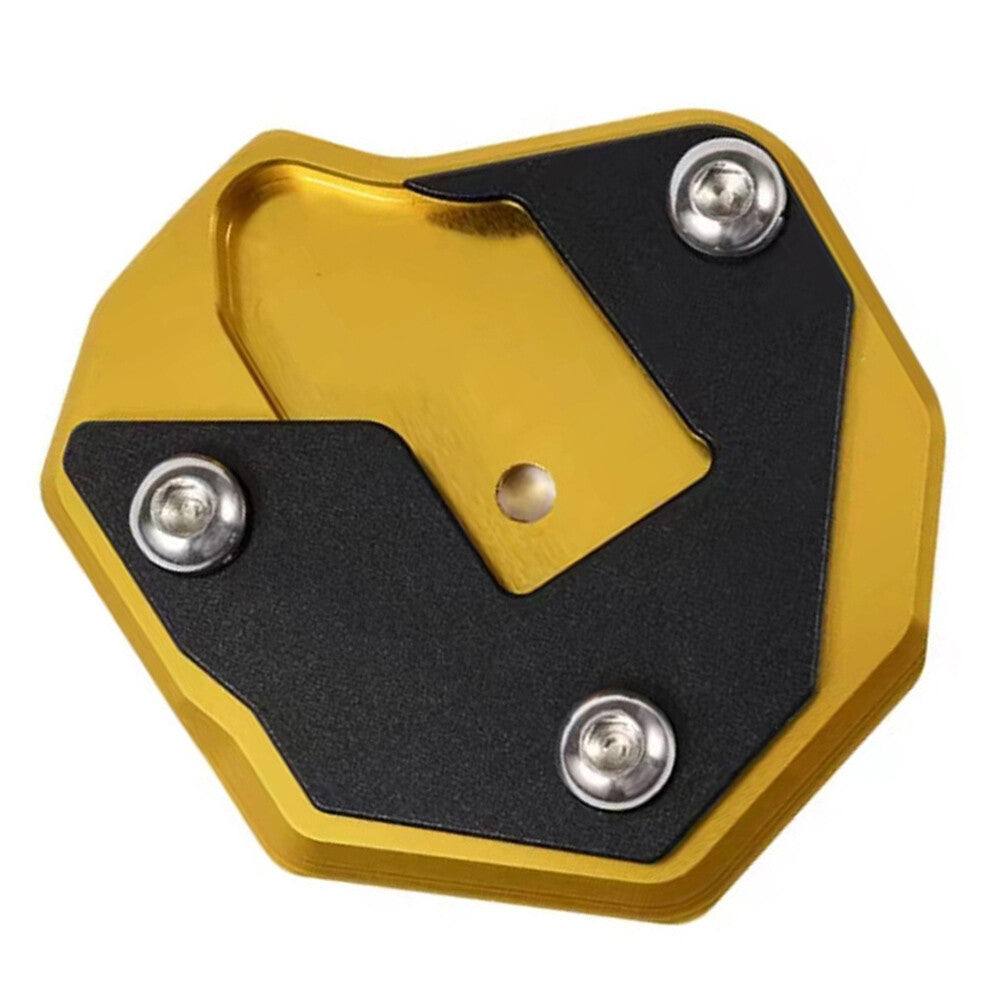 ya 4 6.17 Side Stand Enlarge Kickstand Pad Gold for Suzuki HAYABUSA GSX1300R 2008-2021