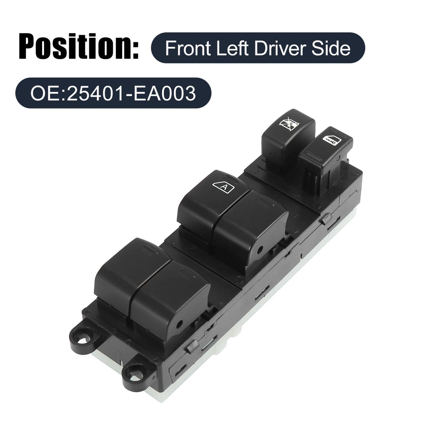 ya 1 8.5.3 Left Master Power Window Control Switch Fit For 2005-2012 Xterra Frontier
