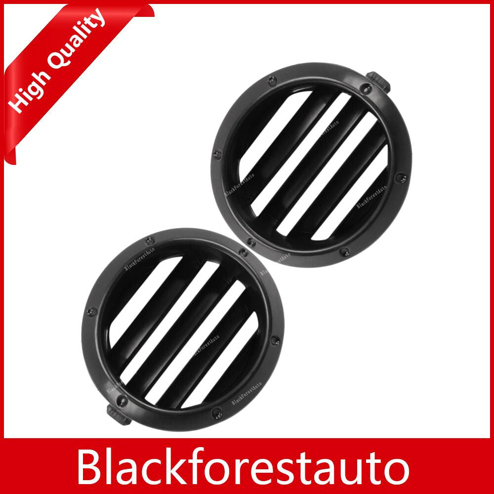 ya 13 5.27.2 2pcs for Toyota Highlander 2004 2005 2006 2007 Left+Right Black Fog Light Cover