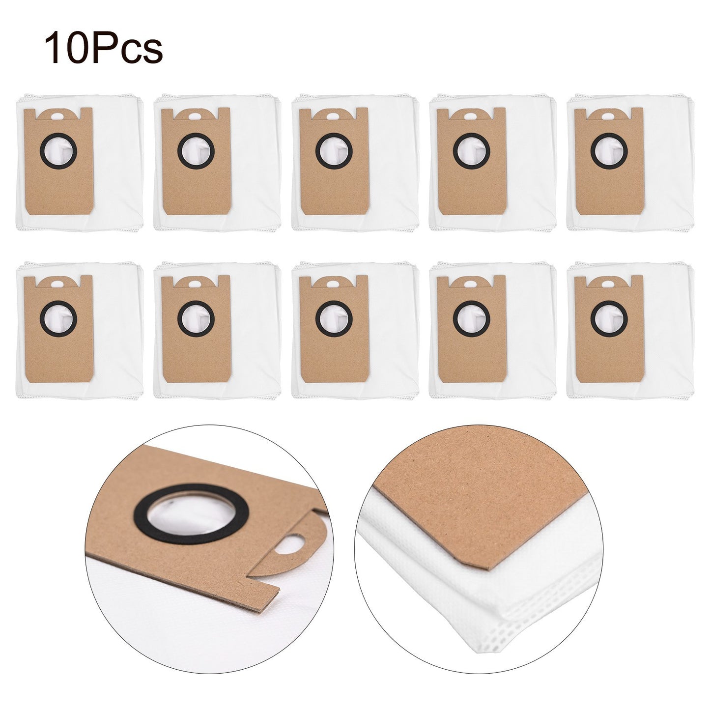 ya 25 Sustai ble Solution 10 Pack of Dust Bags for ROBO For T10 Plus Vacuums