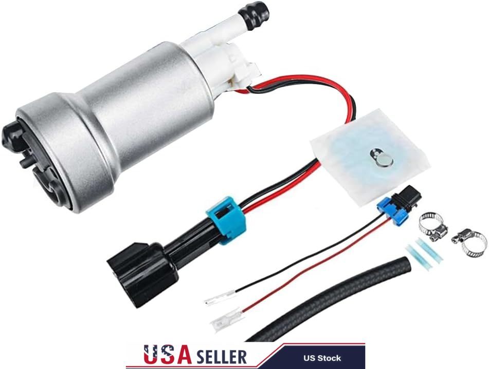 ya 27 7.2 /TI F90000274 450LPH High Pressure Fuel Pump +Install Kit E85