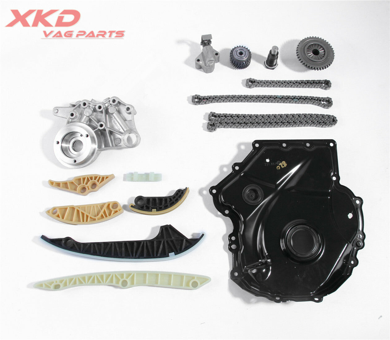 ya 10 5.28 EA888 Engine Timing Chain Kit for VW for JETTA for Golf for Passat for Audi A3 for A4 TT 1.8T 2.0T