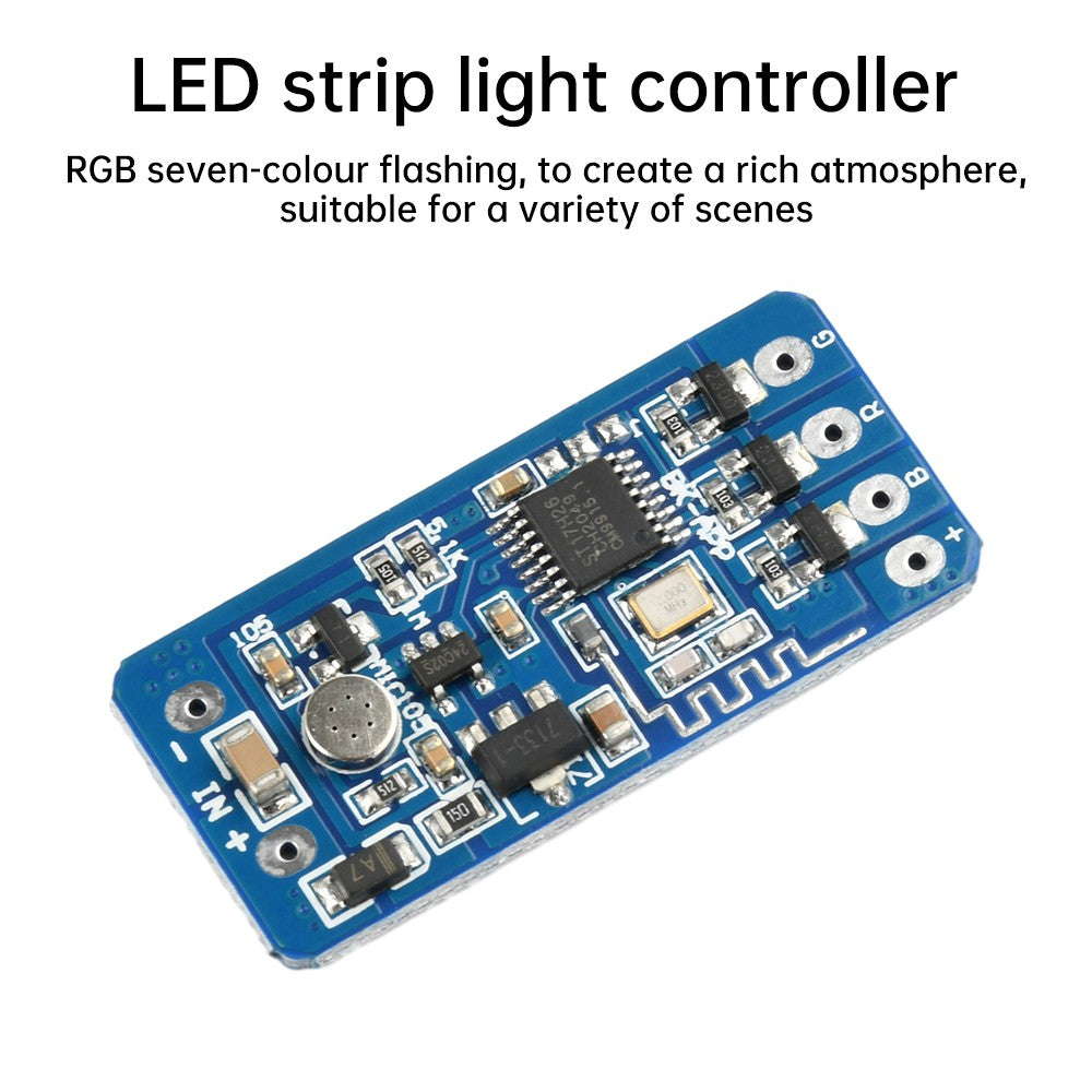 ya 14 6V 12V 24V RGB Colorful Flashing Module LED Strip Light Controller Color Change