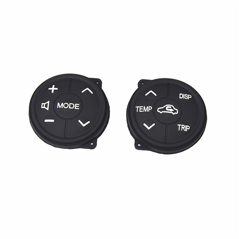 ya 13 Car Steering Wheel Control Rubber Button Cushion for Toyota Prius/Prius C 11-14
