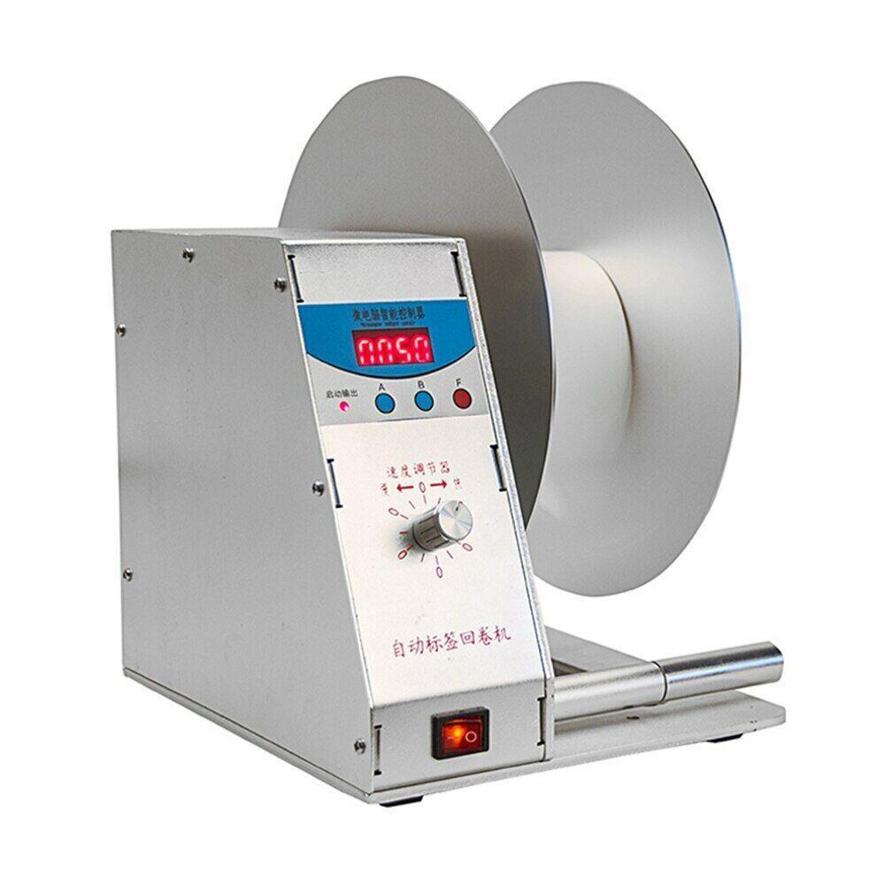 Automatic Label Re-Winder KLD-H-115 Clothing Tags Bar-code Rewinding Machine