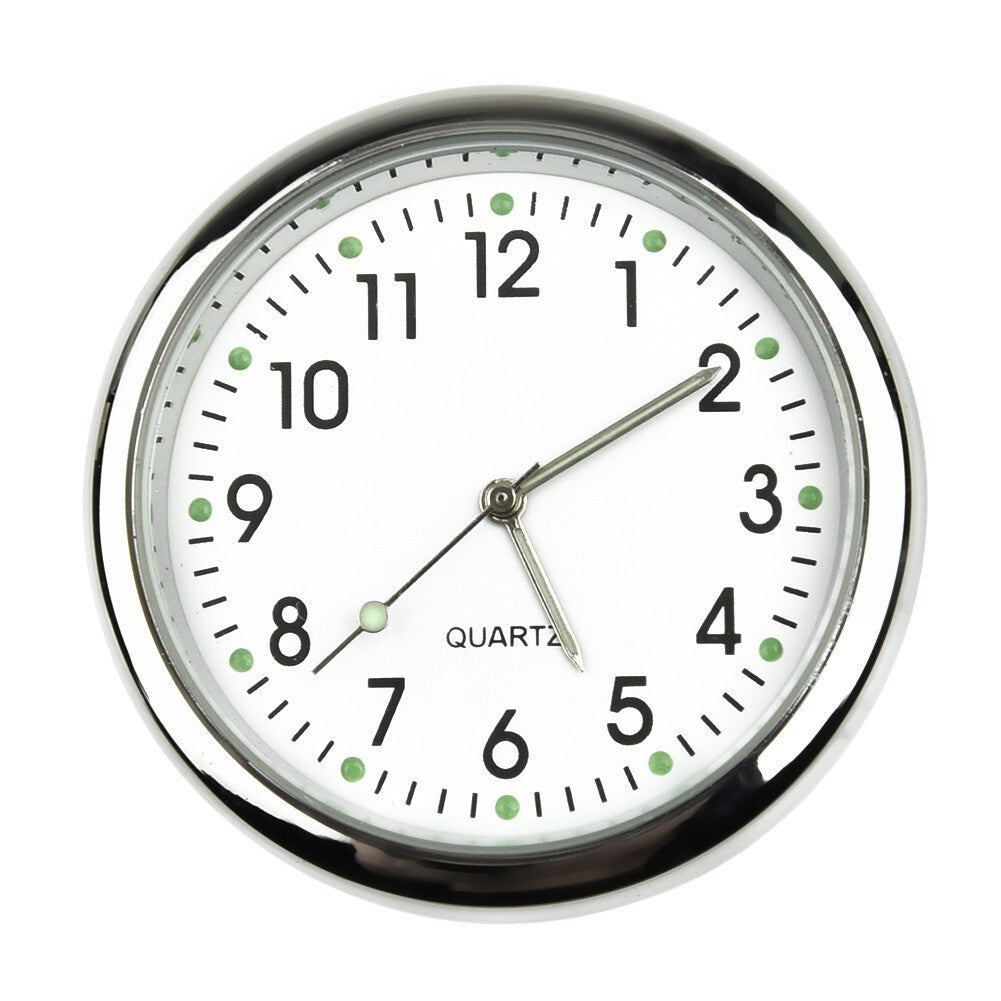 ya 2 6.26 New Car Clock Air Vent Analog Watch/ Dashboard/ Home Luminous Office Stick-On