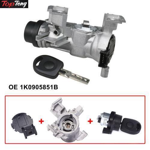ya 1 8.5.1 Ignition Switch With Lock Cylinder Key for VW for Golf for SEAT 1K0905851B