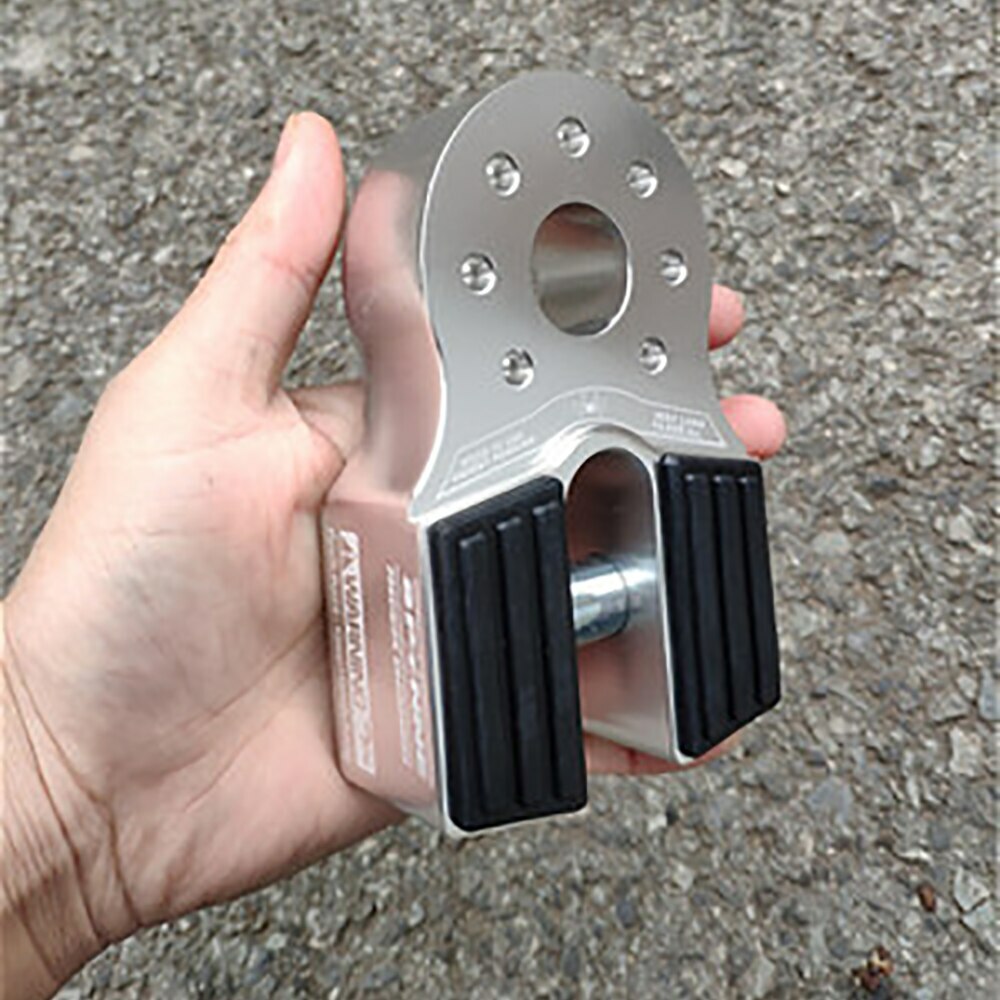 10T Winch Hook Rope Trailer Hook Connector Flat Shackle Mount Rescue Trailer