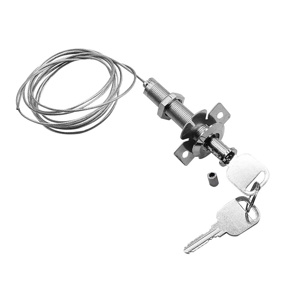ya 28 Zinc Alloy Garage Door Lock with 2 Keys and 2M Wire for Enhanced Security