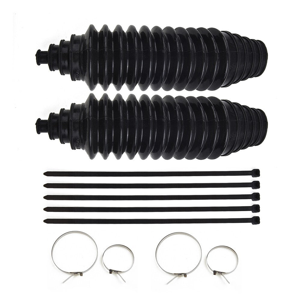 ya 5 8.7 Silicone Rack Pinion Steering Gaiter Pinion Boots+Cable Ties+Clamp Kit