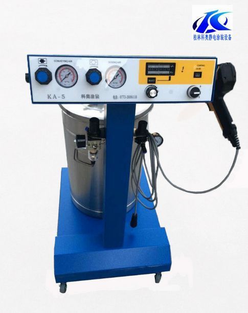 100kv professional powder coat paint system w/ tank