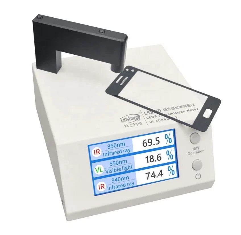 LS108D Infrared Visible Cutting Glass Lens Transmittance Measuring Instrument